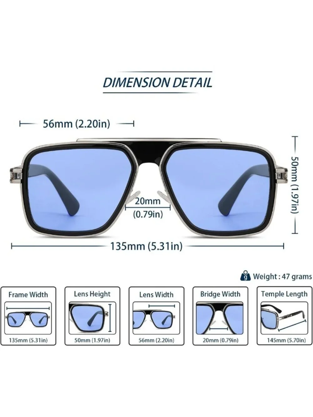 Trendy Vintage 70s Retro Sunglasses for Men & Women | Stylish Italian Shades